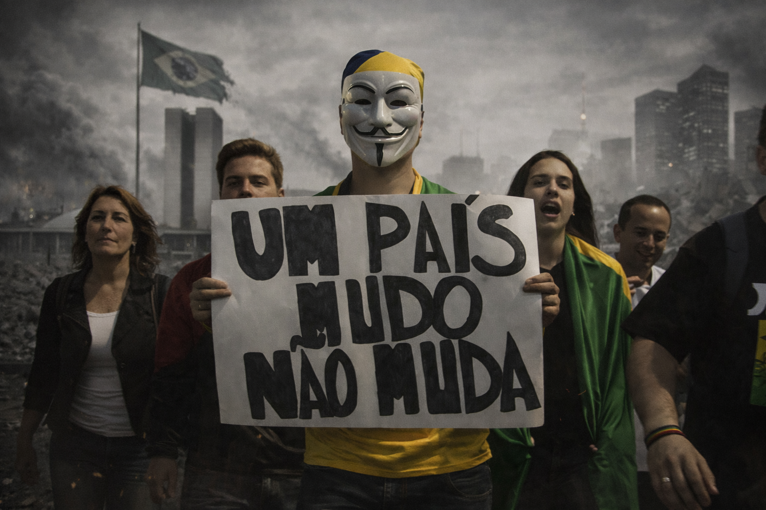 Manifestação contra corrupção
